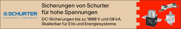 Image of SCHURTER High-Current High-Voltage Fuse Portfolio Banner