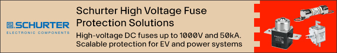 Image of SCHURTER High-Current High-Voltage Fuse Portfolio Banner