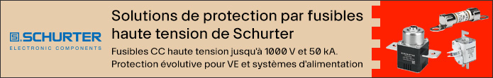 Image of SCHURTER High-Current High-Voltage Fuse Portfolio Banner