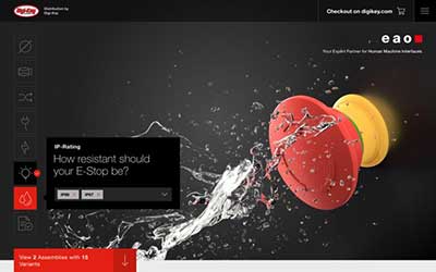 Image of DigiKey Announces Global Partnership with EAO Corporation for New Digital Product Selector Tool