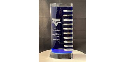 DigiKey Named Vishay European Catalog Distributor of the Year