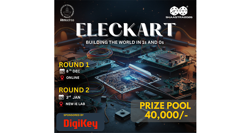 Image of DigiKey Sponsors Shaastra 2026 Annual Tech Fest