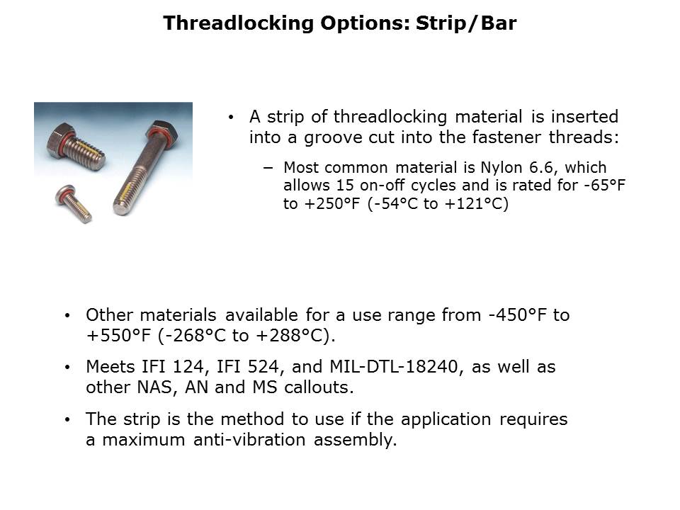 Self-Sealing Fasteners and Washers Slide 11