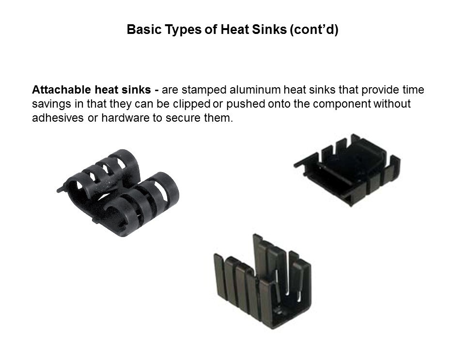 WSW Components Line of Board-Level Transistor Heat Sink Overview Slide 5