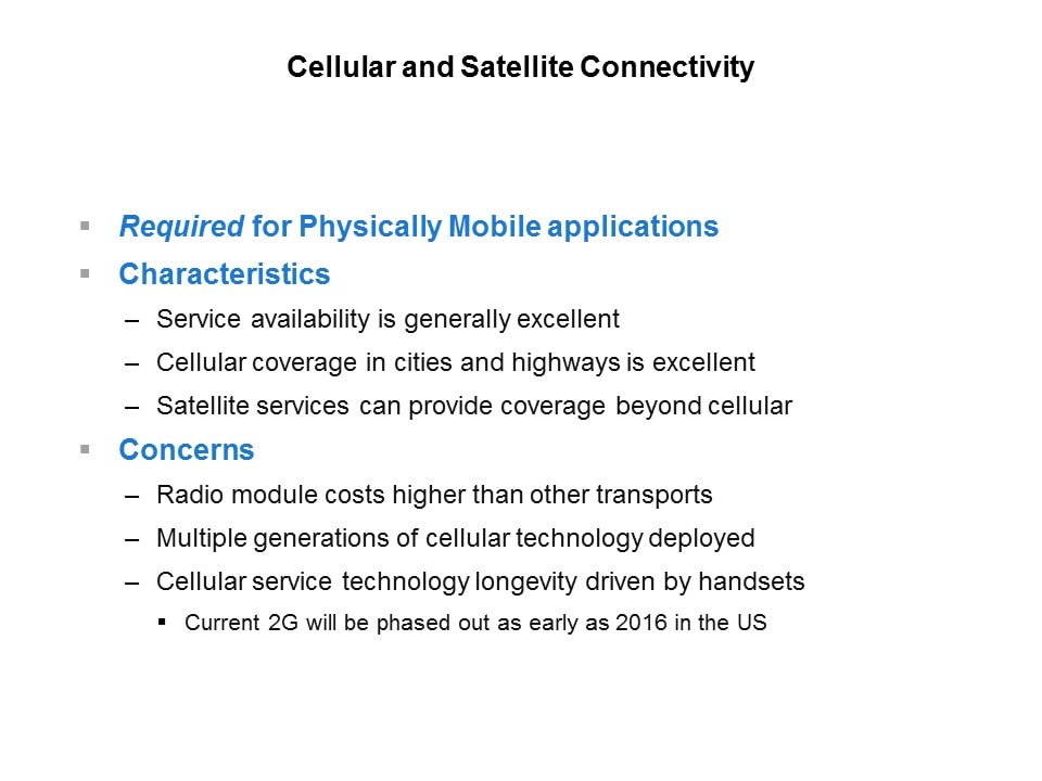 cellular and satellite