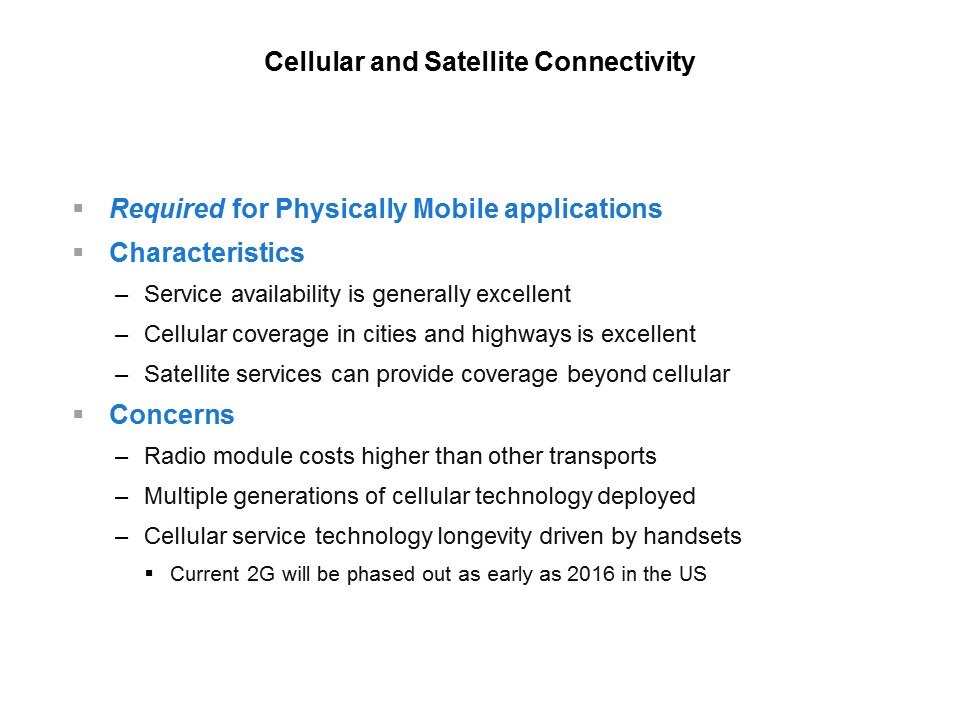 cellular and satellite