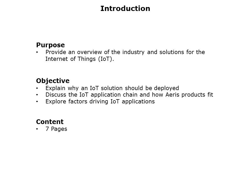 What is the IoT 1 Slide 1