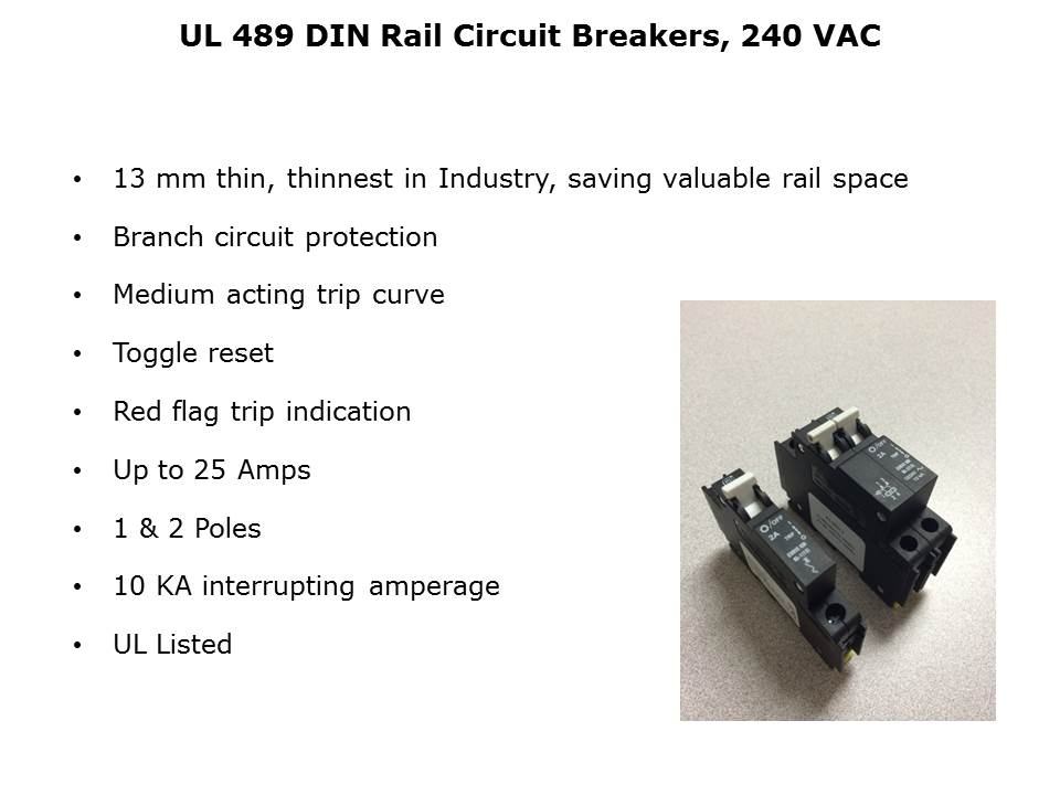 DIN Rail Mounted Circuit Breakers Slide 4