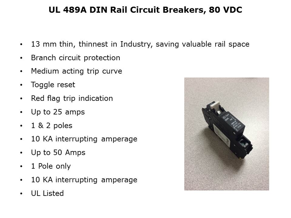 DIN Rail Mounted Circuit Breakers Slide 5