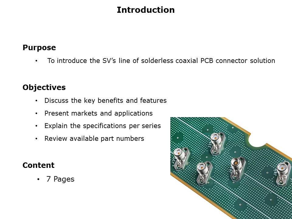 Compression Mount PCB Connectors Slide 1