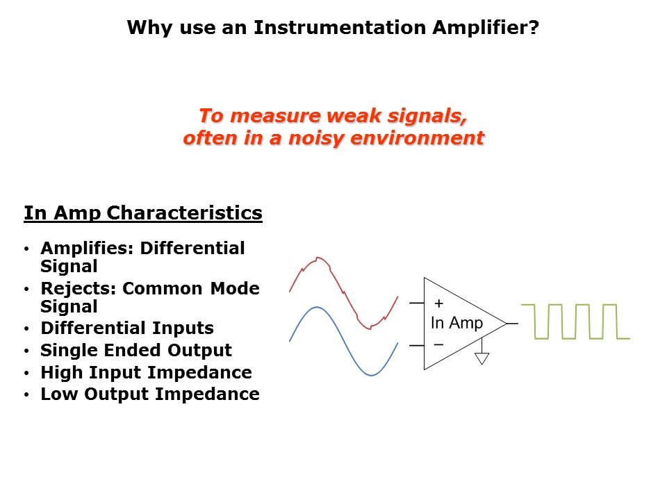 Instrumentation Amplifier Primer Slide 2