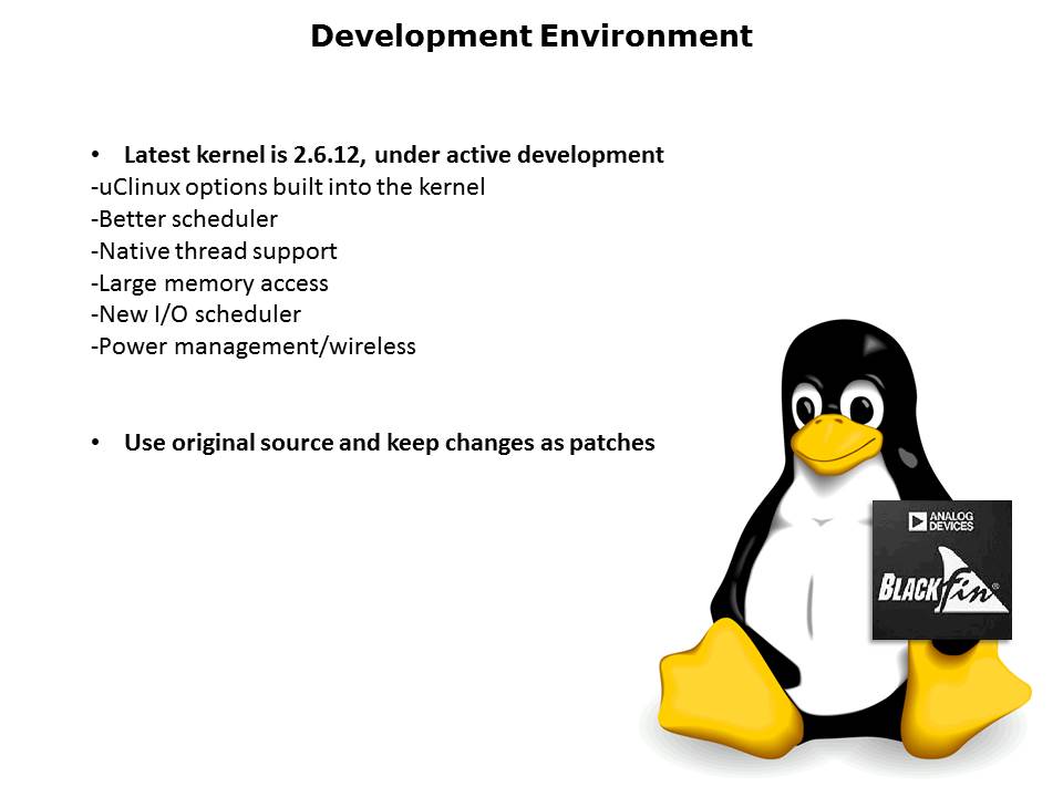 DSP Blackfin STAMP BSP Slide 14