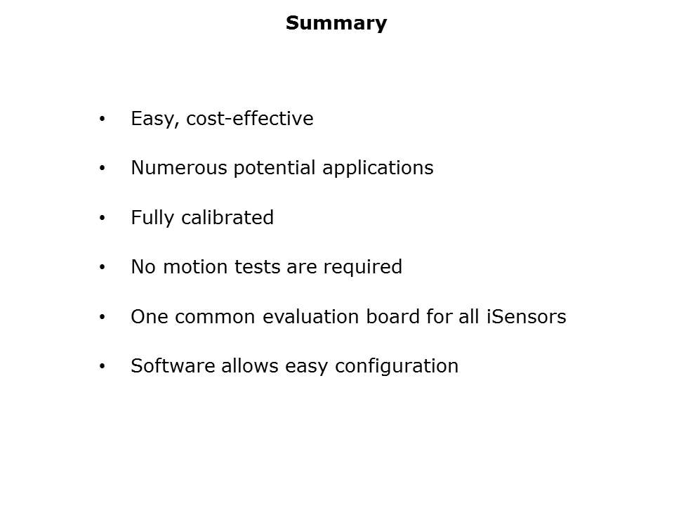 iSensor Slide 14