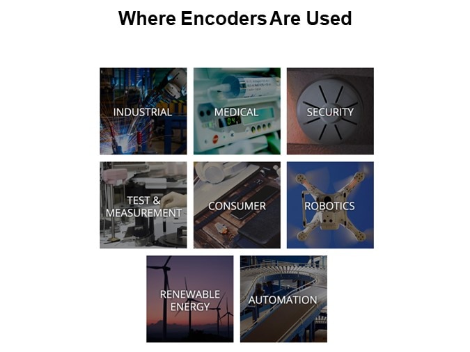 Where Encoders Are Used