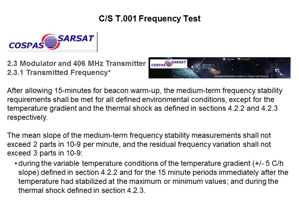 t001 freq test