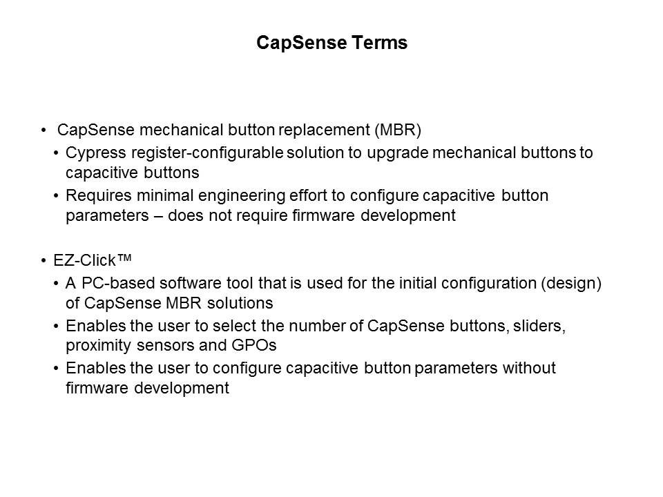 cap terms