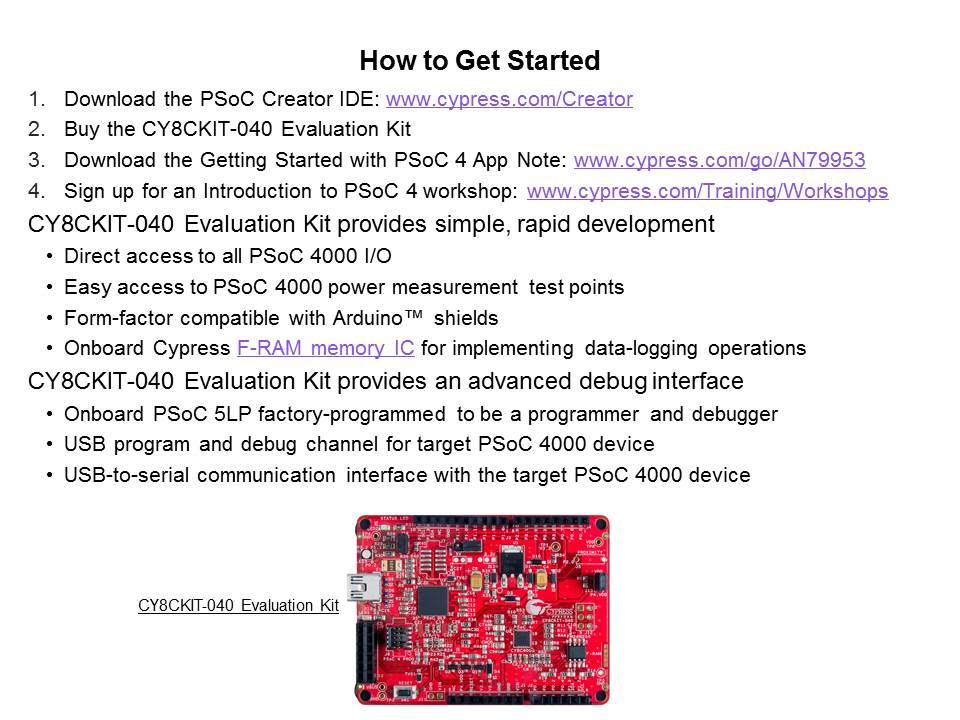 PSoC 4000: Low-Cost 32-bit MCU Slide 19