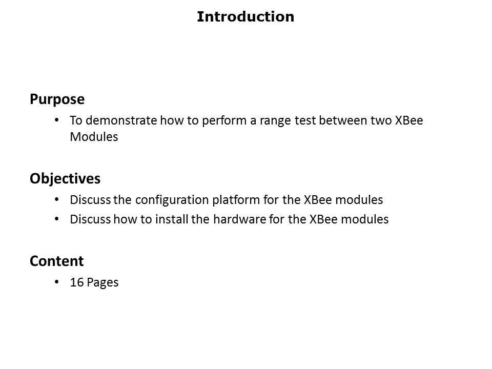 How to Perform a Range Test Slide 1