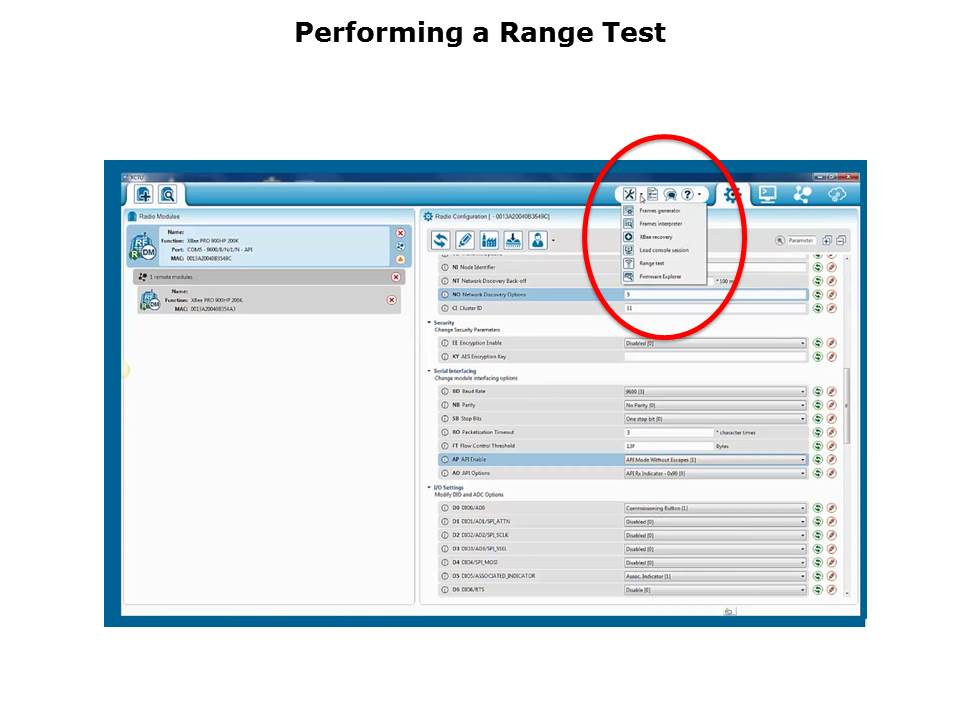 How to Perform a Range Test Slide 14