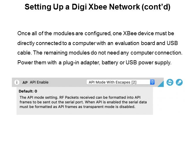 Mapping a Digi XBee IoT Network with Digi XCTU Slide 7