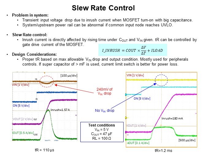 Slew Rate Control