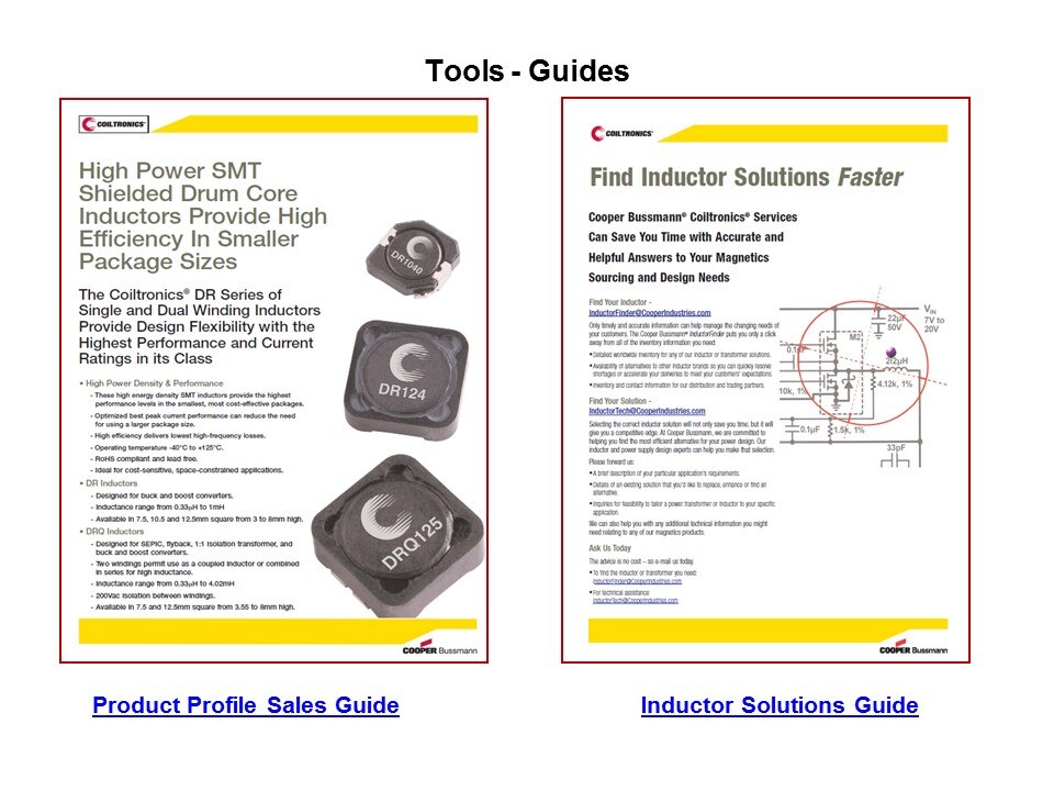 Shielded Drum Core Inductor Coiltronics DR Series Slide 12