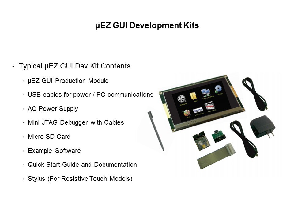 uez gui dev kits