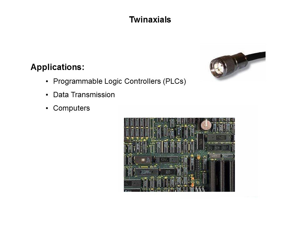 twinaxials applications