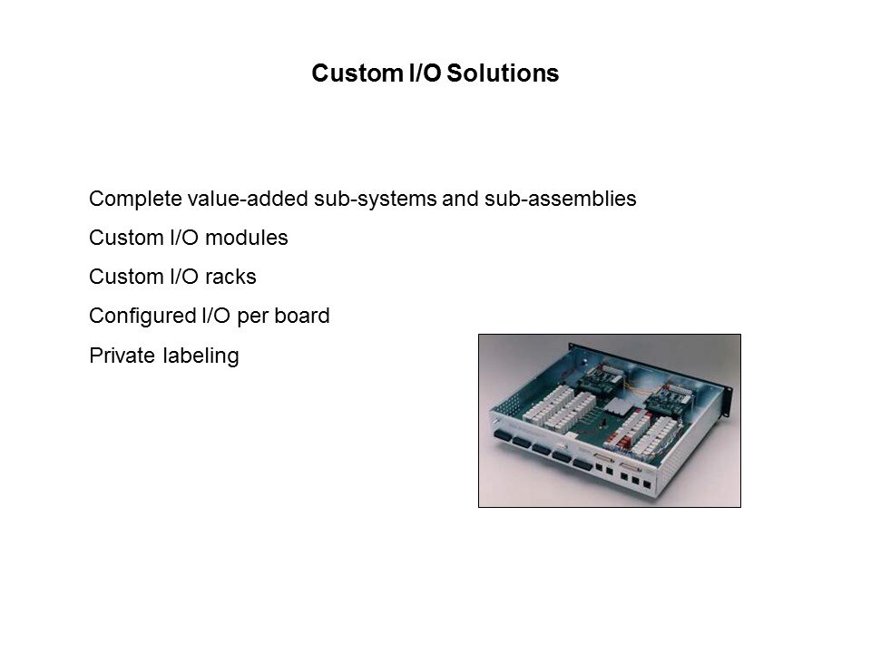 custom io solutions