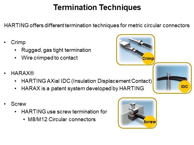 Termination Techniques