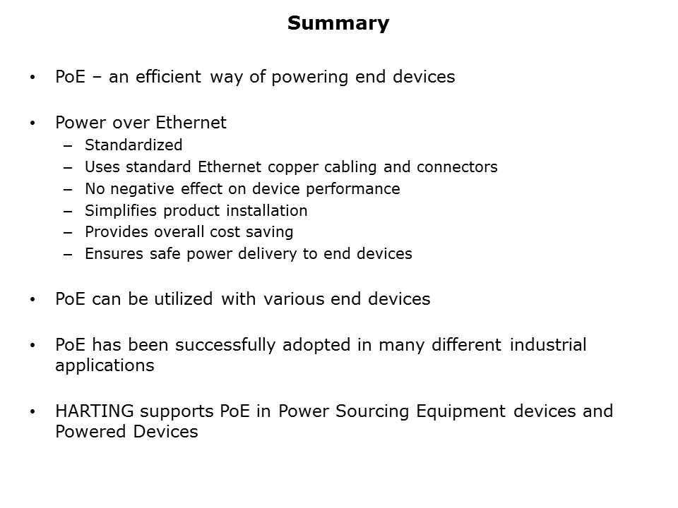 Unmanaged PoE Slide 8