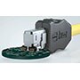 Image of Harting's ix Industrial Ethernet Connector