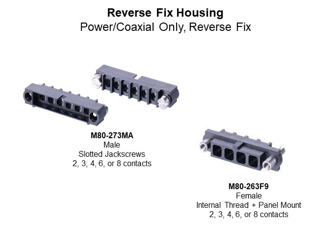 Reverse Fix Housings