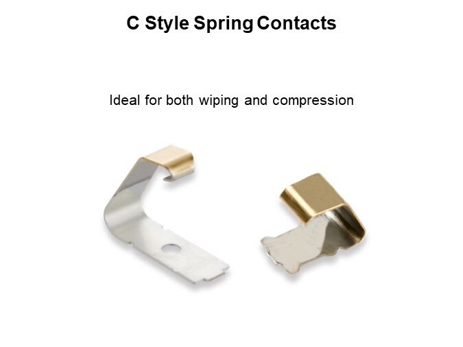 C Style Spring Contacts