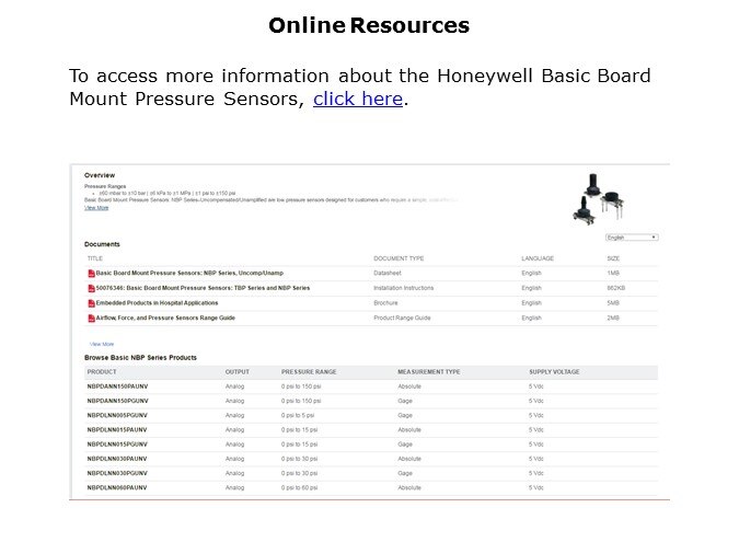 Image of Honeywell NBP Series