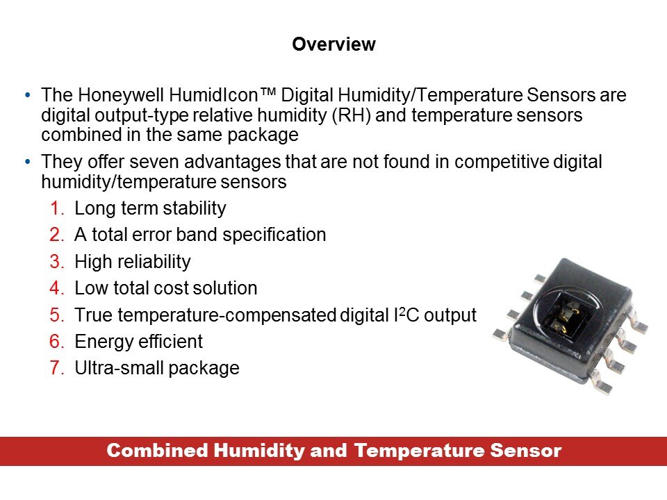 HumidIcon Digital Humidity-Temperature Sensors Slide 2