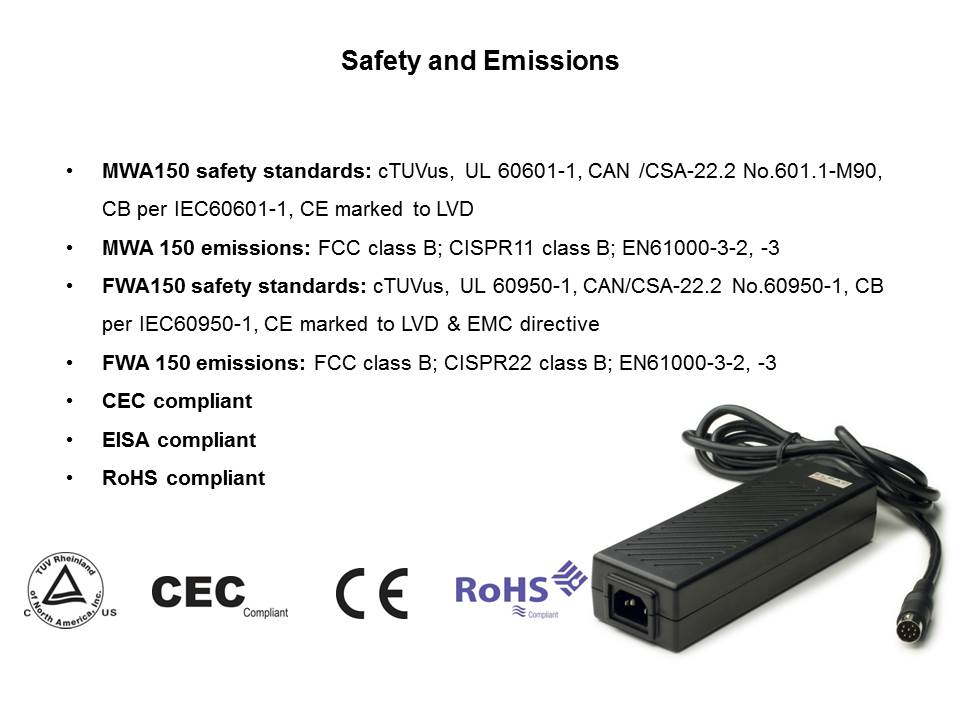 Elpac Power 150W Switch Mode PS Overview Slide 4