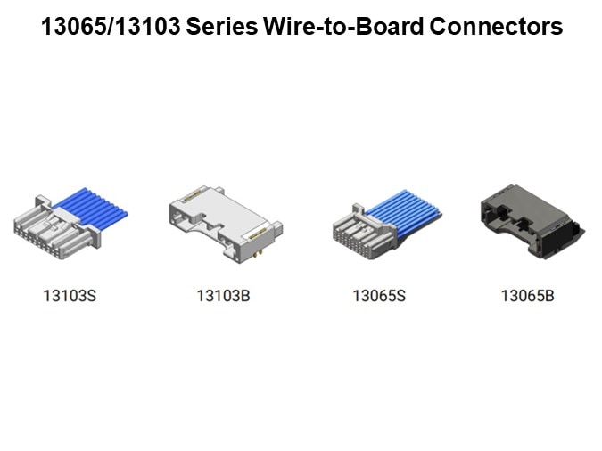 13065/13103 Series Wire-to-Board Connectors