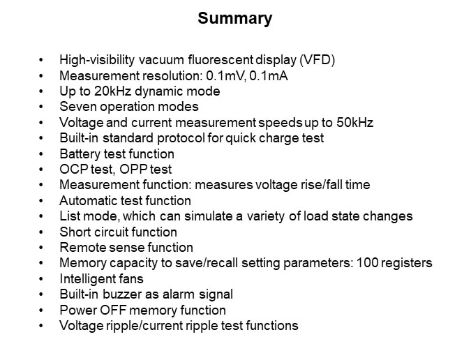 Image of ITECH IT8500G+ Series Programmable DC Electronic Load - Summary