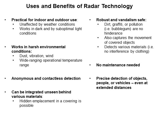 Image of InnoSenT IMD-2000 Radar Motion Detector - Uses and Benefits