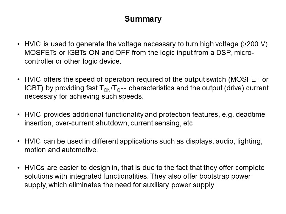 High Voltage Integrated Circuits (HVIC Gate Drivers) Slide 24
