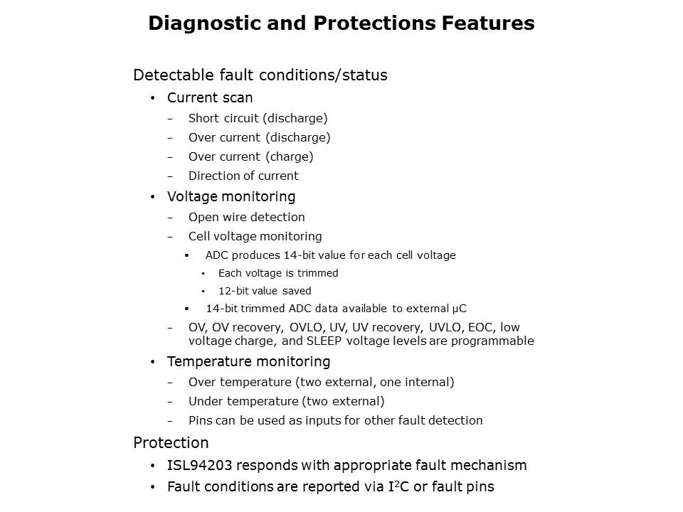 ISL94203 Battery Management IC Slide 12