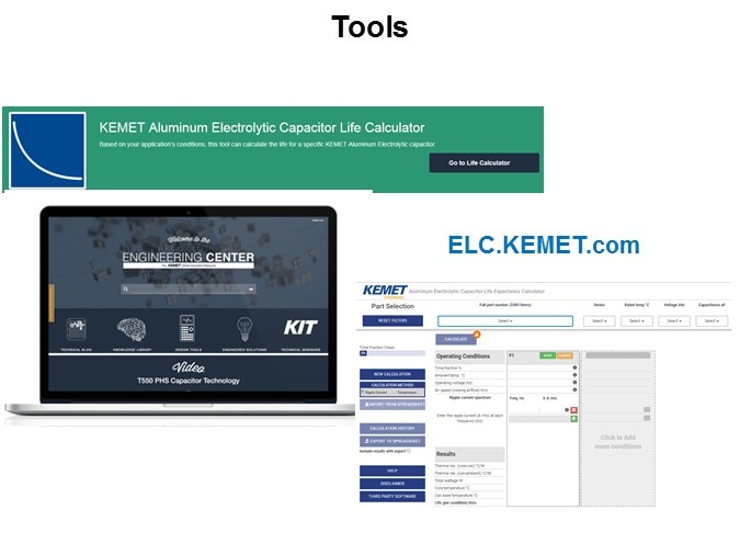 Image of KEMET's Aluminum Electrolytic Capacitors Slide 25