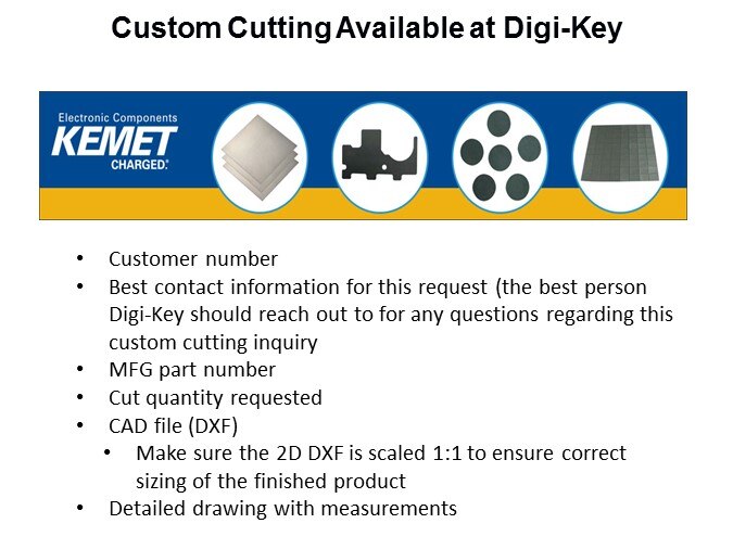 custom cutting