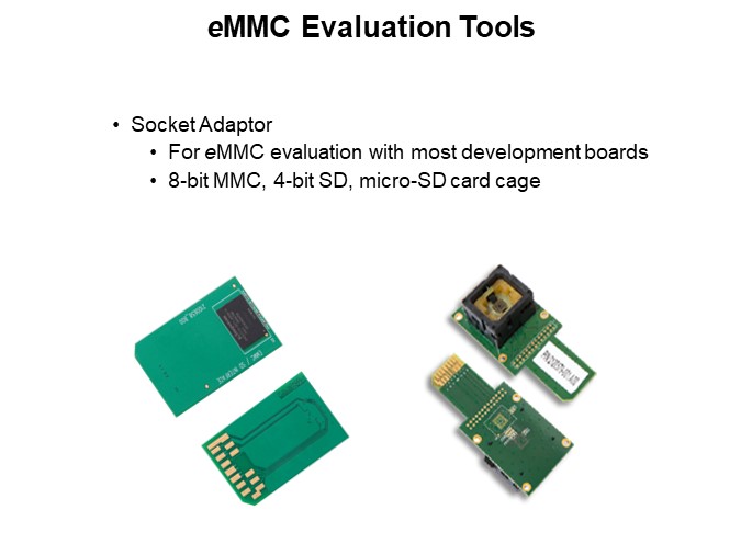 eMMC Evaluation Tools