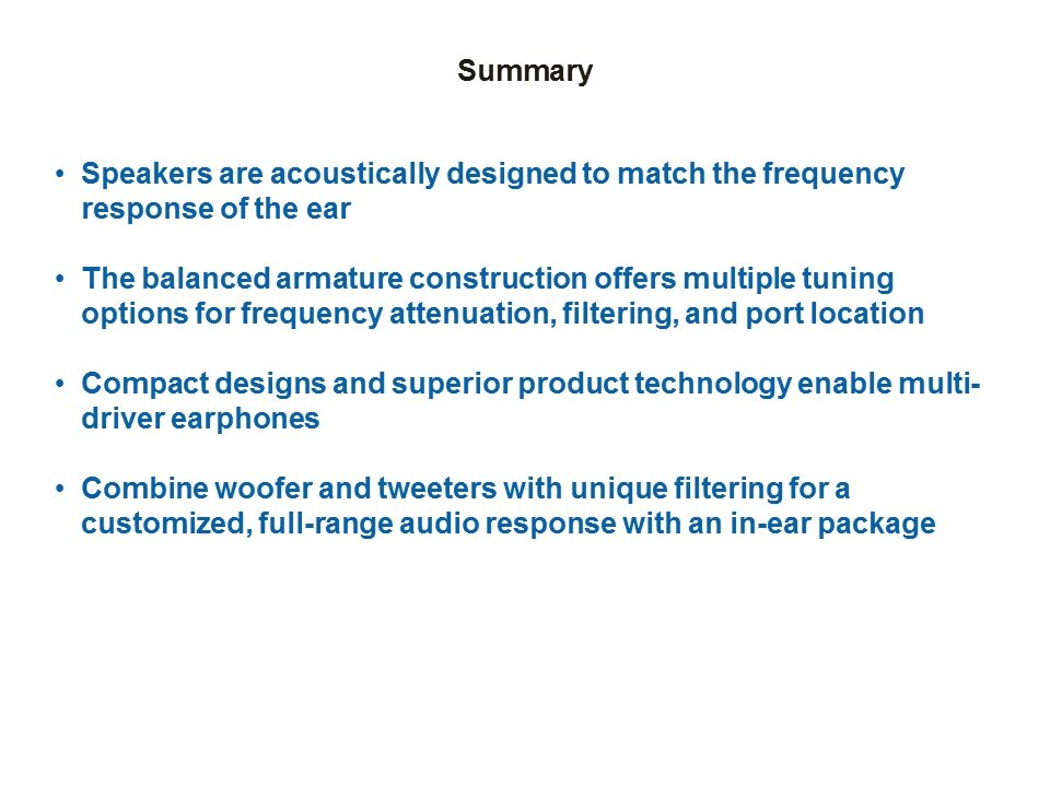 summary