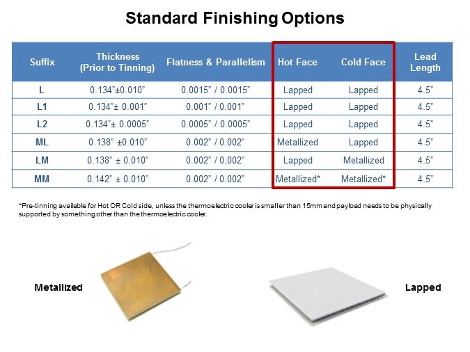 Image of Laird Thermal Systems Thermoelectric Cooler - Slide9