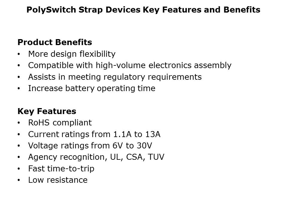 PolySwitch Strap Battery Devices Slide 4