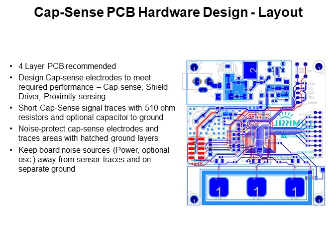 Cap-Sense PCB Hardware Design - Layout