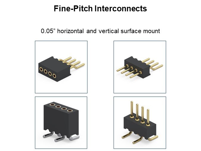 Fine-Pitch Interconnects